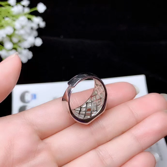 Moissanite мужские кольца 0.5ct 1ct 2ct 3ct VVS отличный блеск обручальные кольца серебро 925 пробы ювелирные украшения#679