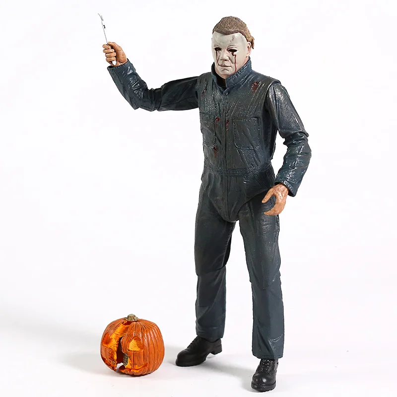 NECA Хэллоуин 2 II Ultimate Майкл Майерс ПВХ фигурка Коллекционная модель игрушки