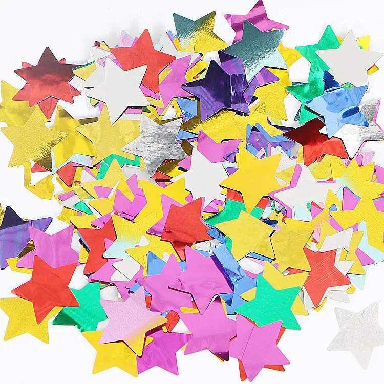 

Balloons confetti Star Round baby show party confettis rose gold confetti Balloons Accessories 1.5cm
