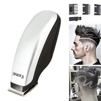 

Kemei Newly Design Electric Hair Clipper Hair Trimmer Professional Hair Clipper Cordless Razor Blade Hair Cutting Machine