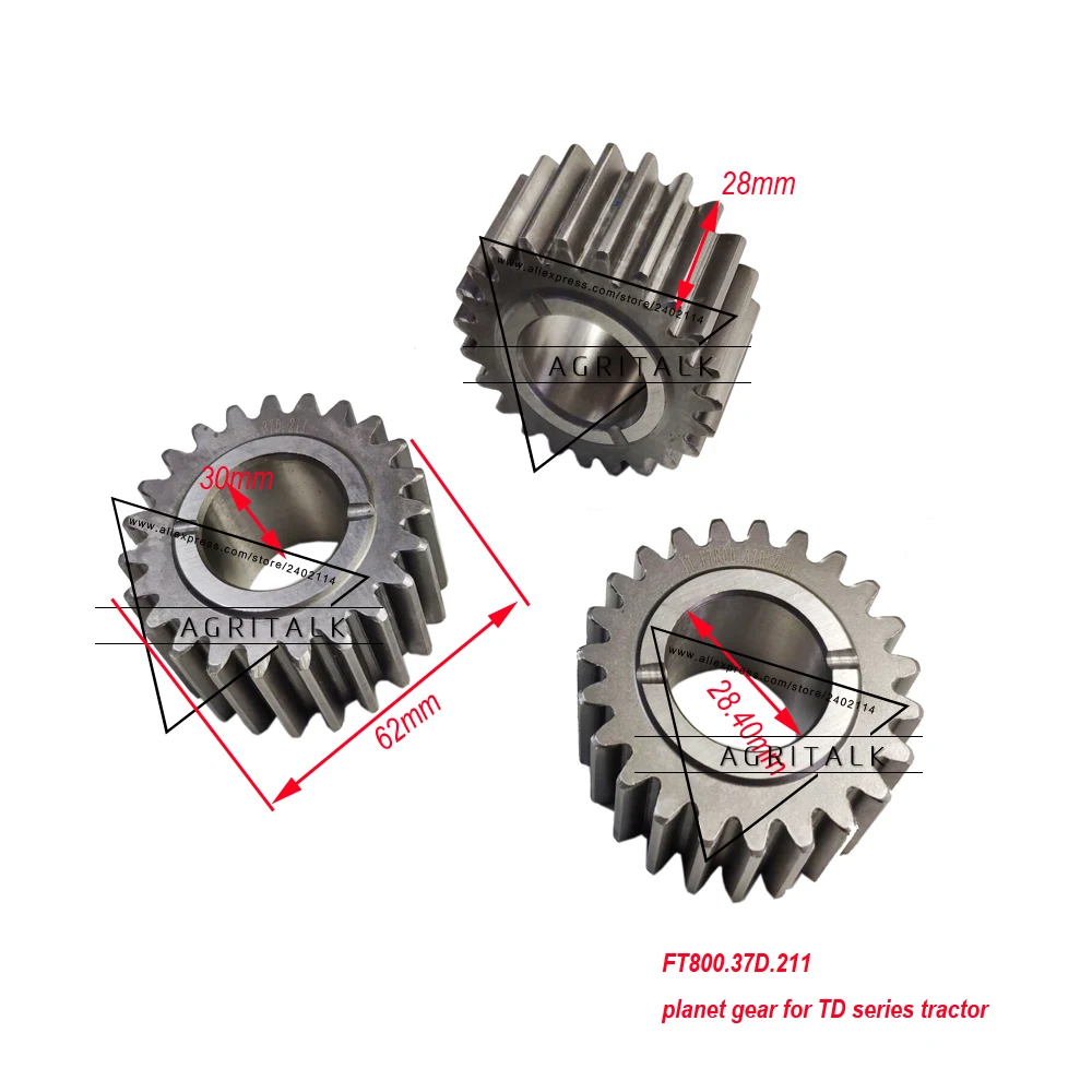 

Foton tractor parts, the set of planet gears,part number: FT800.37D.211