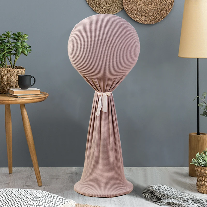 floor stand electric fan full cover solid kintted elastic fabric dust cover for electric fan protection