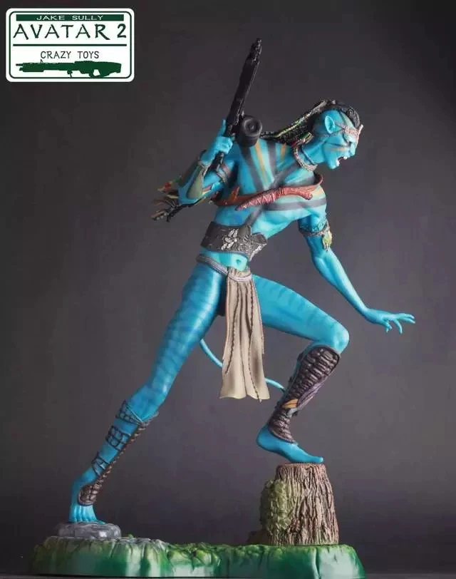 Новинка Сумасшедшие игрушки 1:6 Аватар 2 Нейтири и Джейк Салли статуя ПВХ фигурка модель игрушки 50 см