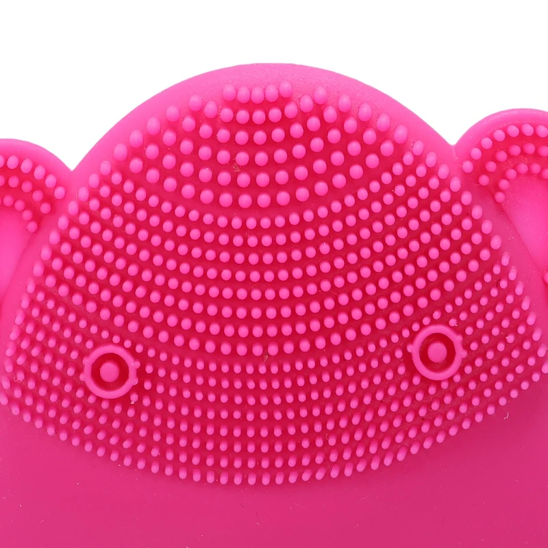 Fashion Face Cleaning Mini Electric Massager Cleanser Washing Machine Waterproof Silicone Deeply Cleansing Tools