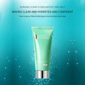 

Herbal Selaginellae Facial Cleanser Moisturizing Remove Blackhead Acne Cleansing Pores Face Cleansing Cream Nourishing Skin