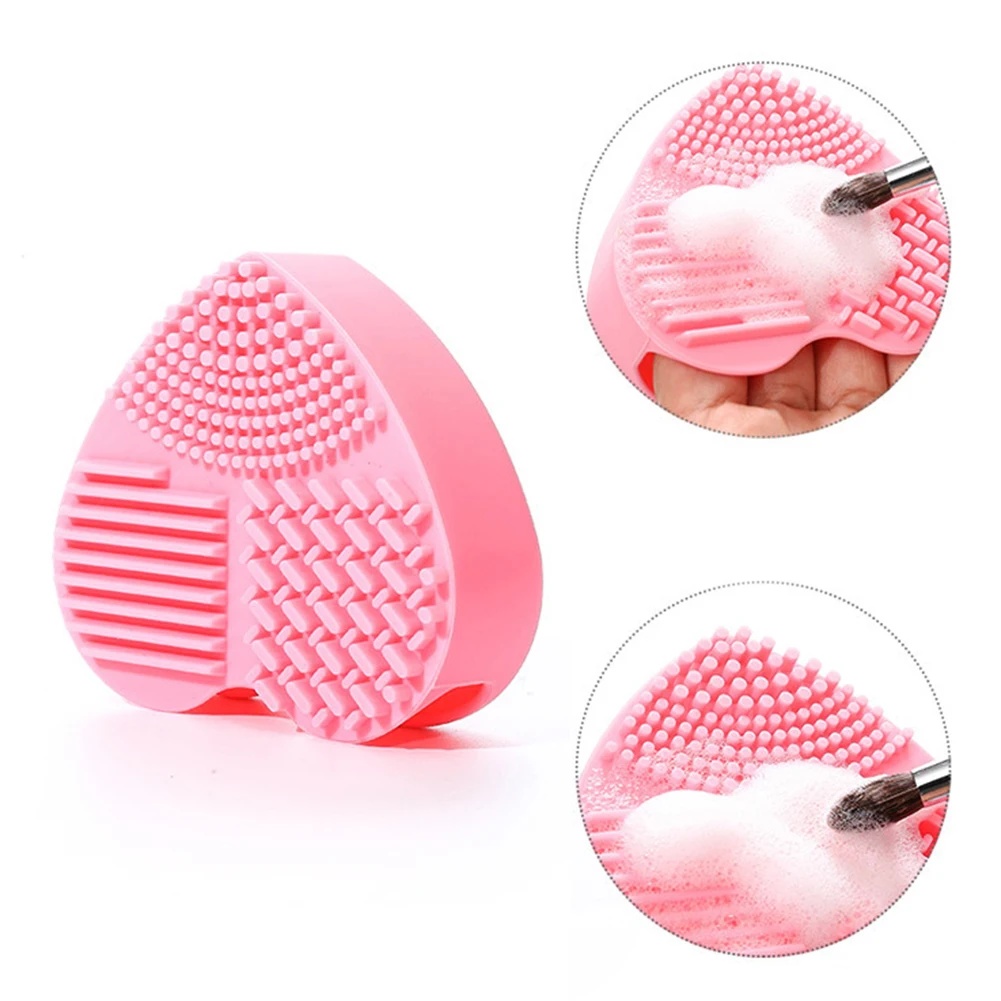 Love Heart Wash Cosmetic Brushes Cleaner MakeUp Washing Brush Gel Cleaning Mat Silicone Foundation Makeup Tool Cleaning Scrubber Love Heart Wash Cosmetic Brushes Cleaner MakeUp Washing Brush Gel Cleaning Mat Silicone Foundation Makeup Tool Cleaning Scrubber