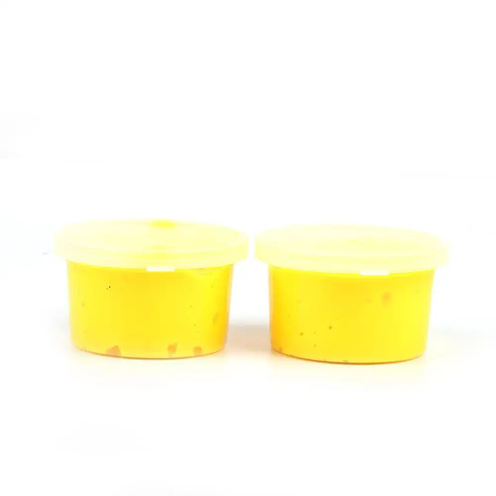 Терапевтическая шпатлевка X-soft(2-pack) для силовых упражнений на пальцы, руки и рукоятки-Экстра мягкий, средний и твердый набор сопротивления для - Цвет: Цвет: желтый