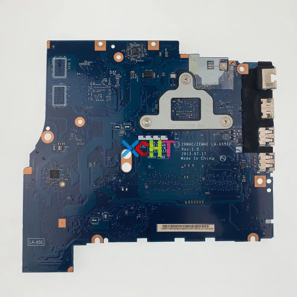 Ideal K000150940 ZRMAE/ZEMAE LA-A551P for Toshiba Satellite M50D M55D M50DT Laptop Notbook PC Motherboard