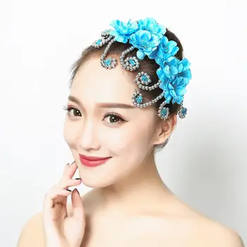 

Singing performance tiara dance headpiece tiara stage performance headpiece accessories ballerina