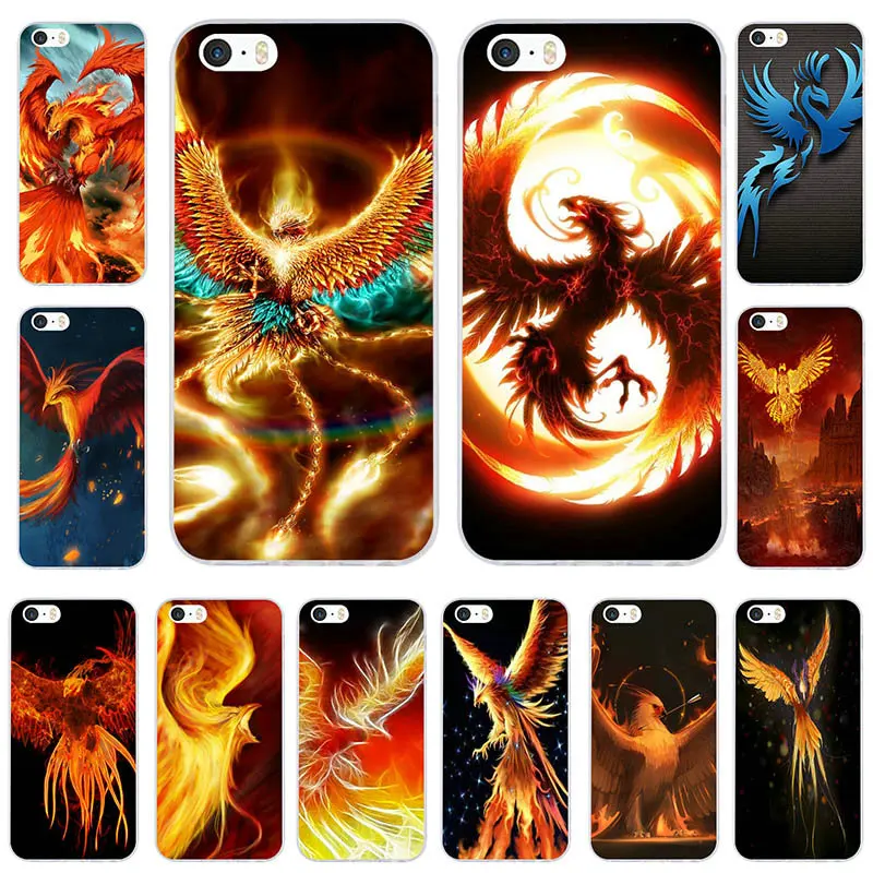 Модные игры Phoenix Dota 2 Мягкие силиконовые ТПУ чехлы для мобильных телефонов iPhone X 10 7