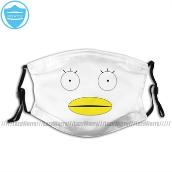 

Gintama Mouth Face Mask Renho-elizabeth Facial Mask Funny Fashion with 2 Filters for Adult