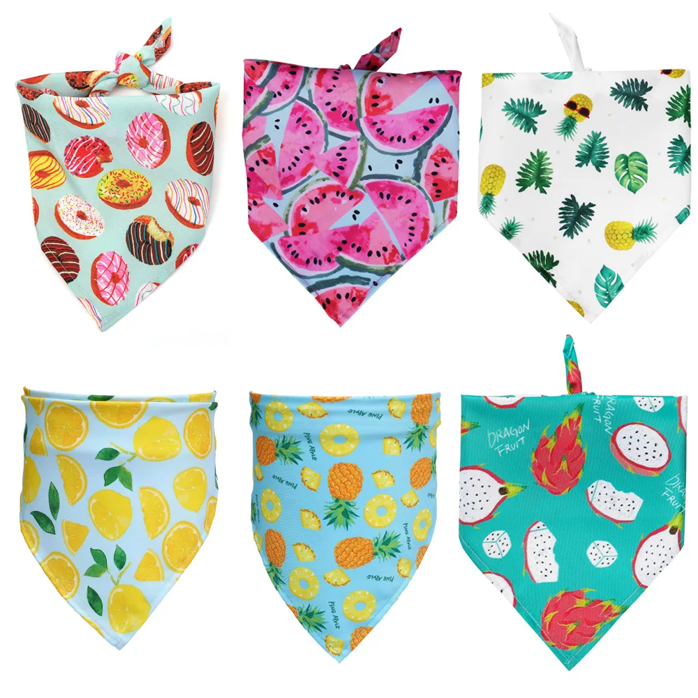 Pet Dog Grooming Accessories Dog Puppy Bandanas Bibs Pet Dog Bandana Dog Cat Scarf Dog