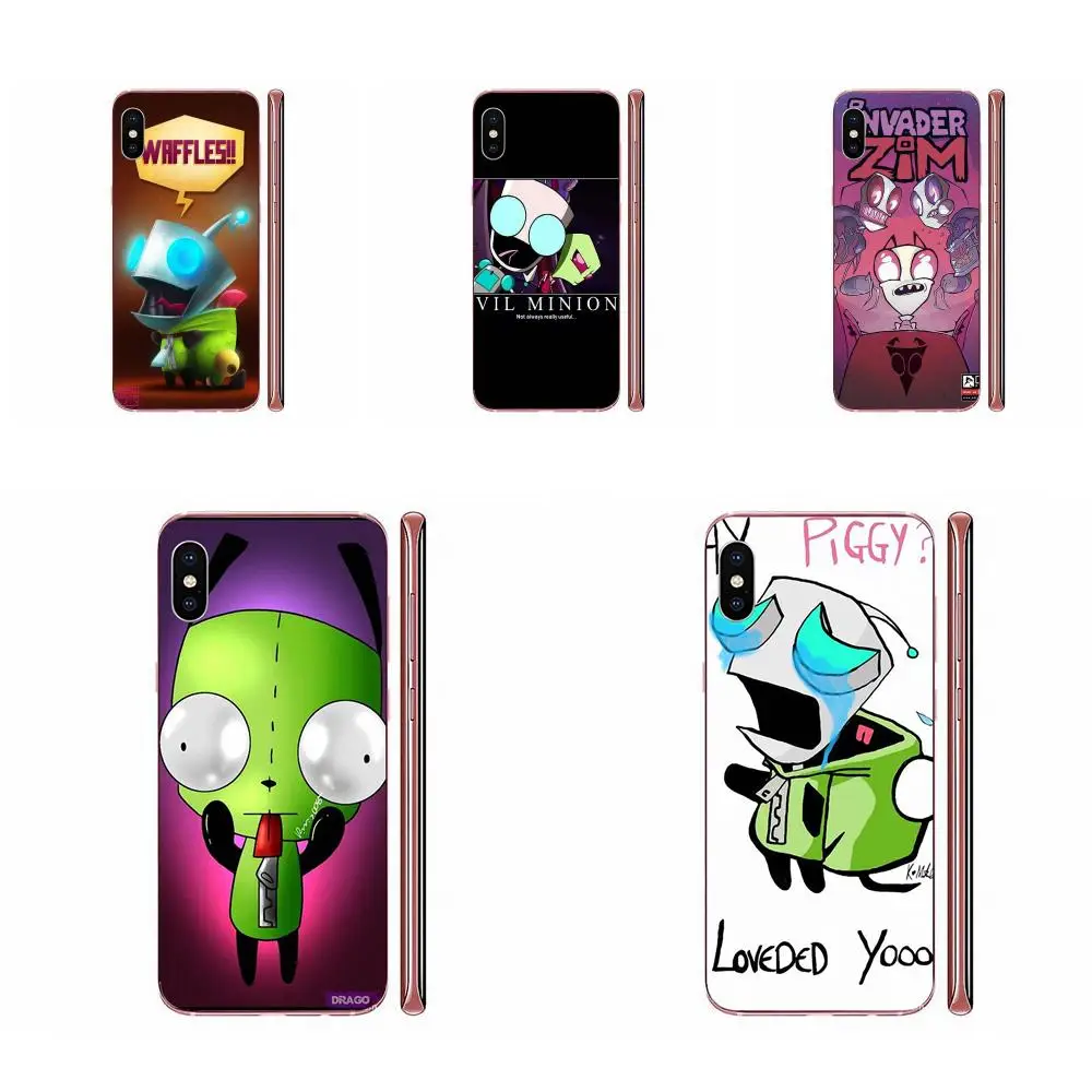 Защитные чехлы для телефонов из тпу Huawei Honor Mate 20 p40 lite pro 10i 20i 8S Y9 Y7 Y5 Prime 2019 2018 Invader Zim