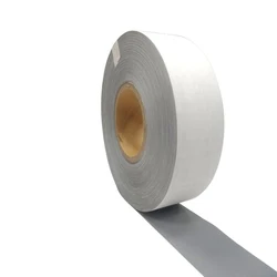 Bande de tissu TC réfléchissante à haute visibilité, 5CM x 5 mètres, pour bricolage, couture sur vêtements, sacs et chaussures 