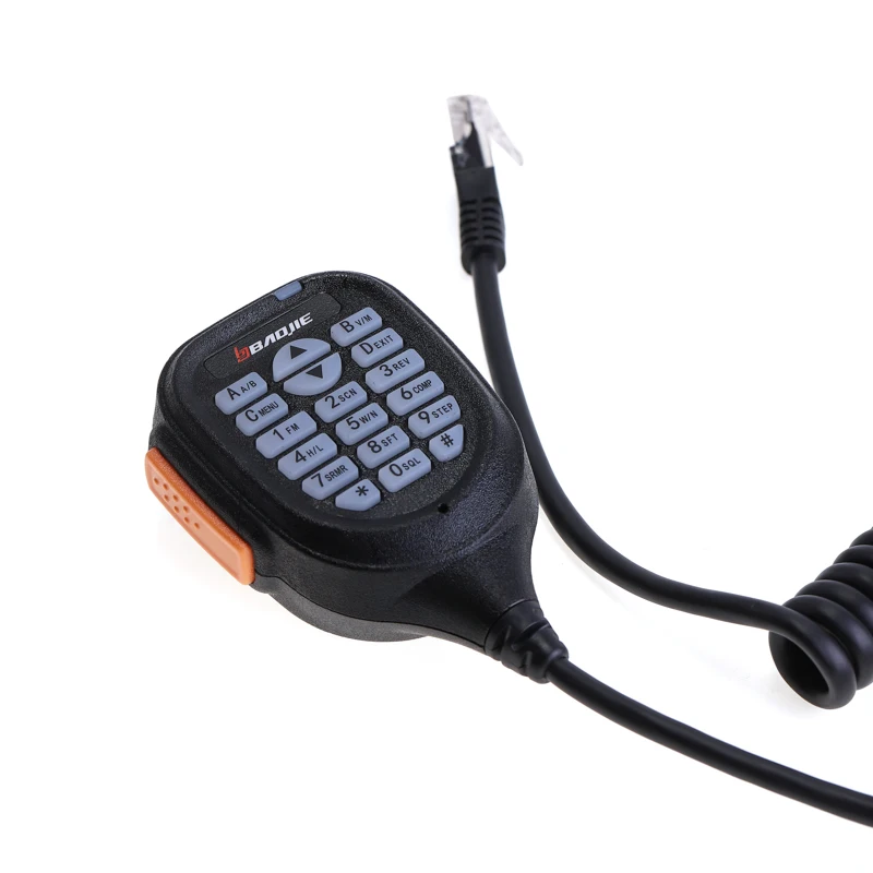 Microshell Detect Baojie BJ-218 Seapker Mic Microphone PTT For Mobile Radio BJ-318 BJ-282 ...