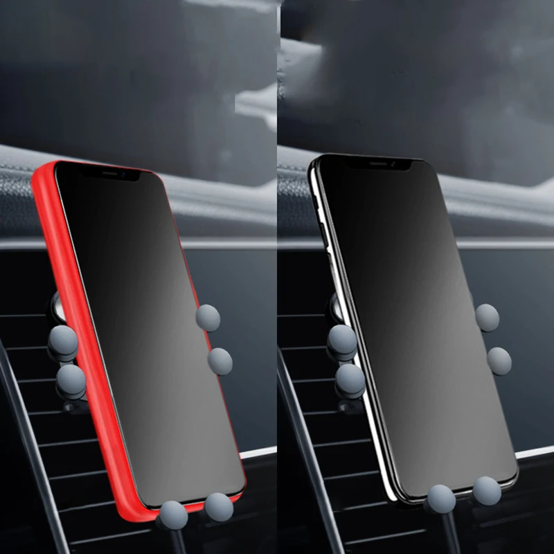 Автомобильный держатель телефона для IPhone Xr XS Max samsung huawei автомобильный держатель вентиляционного отверстия для Xiaomi Gravity держатель мобильного телефона навигация