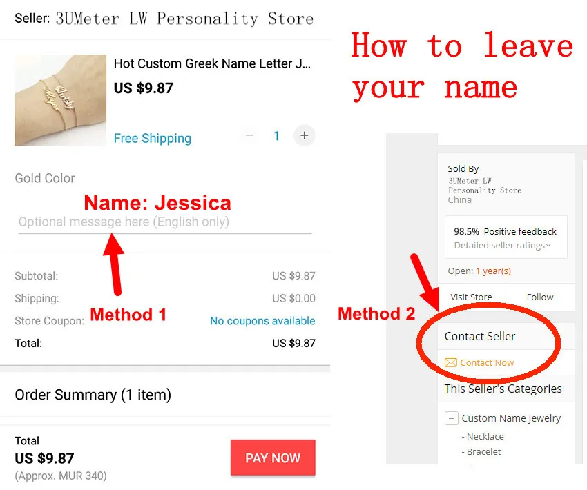 3UMeter Регулируемый пользовательское имя серьги бамбука Стиль изготовленные на