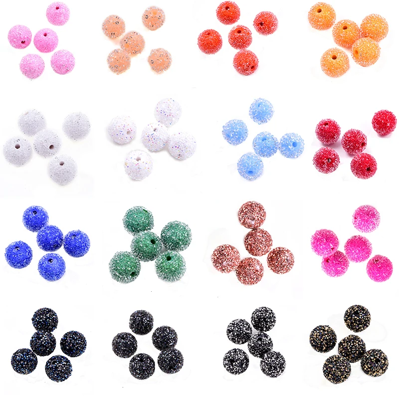 22 Colors 4 Sizes Rhinestones Candy Beads Glass Round Sew On Colorful стразы Sewing Pearl Accessories B3891 | Дом и сад