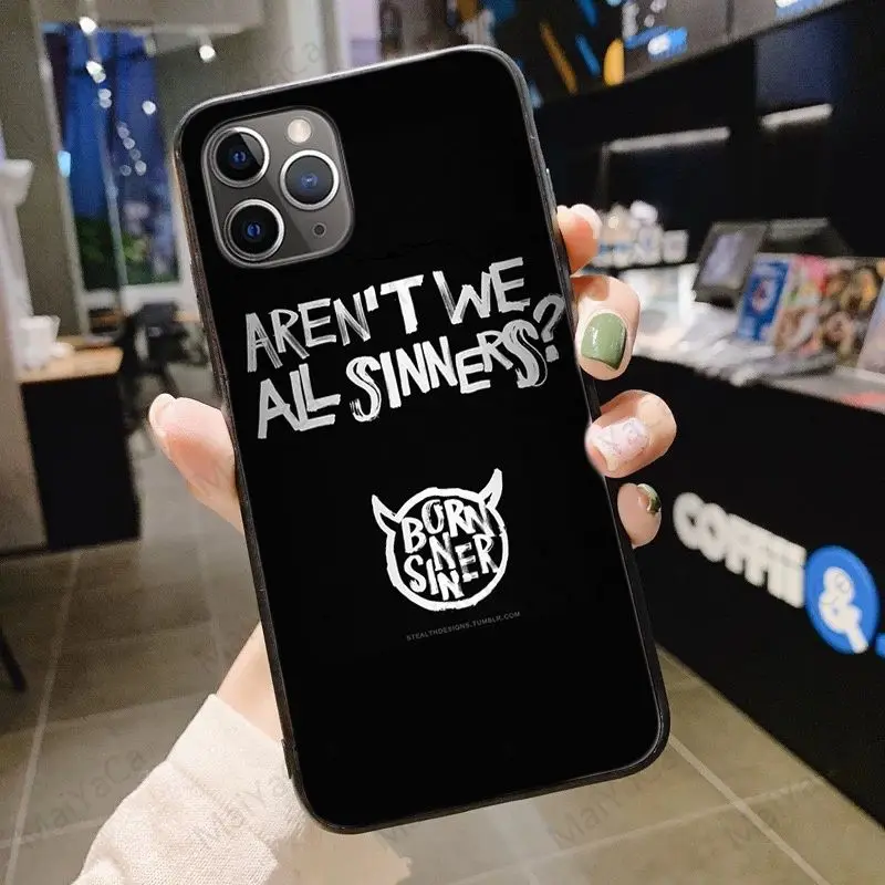 Rap J Cole Born Sinner новинка чехлы для телефона чехол iphone 11Pro 5s 6s 12pro 8plus x xs xr xsmax coque Чехлы