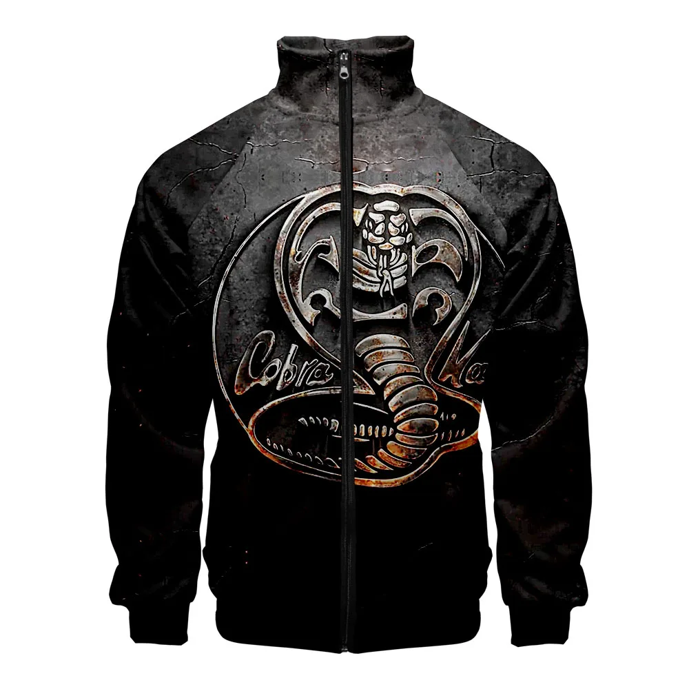 Cobra Kai Bomber Jacket Men Snake 3D 