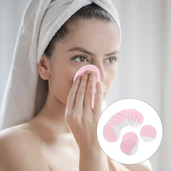 

12pcs Soft Makeup Remover Pads Washable Bamboo Fiber Makeup Remover Pads