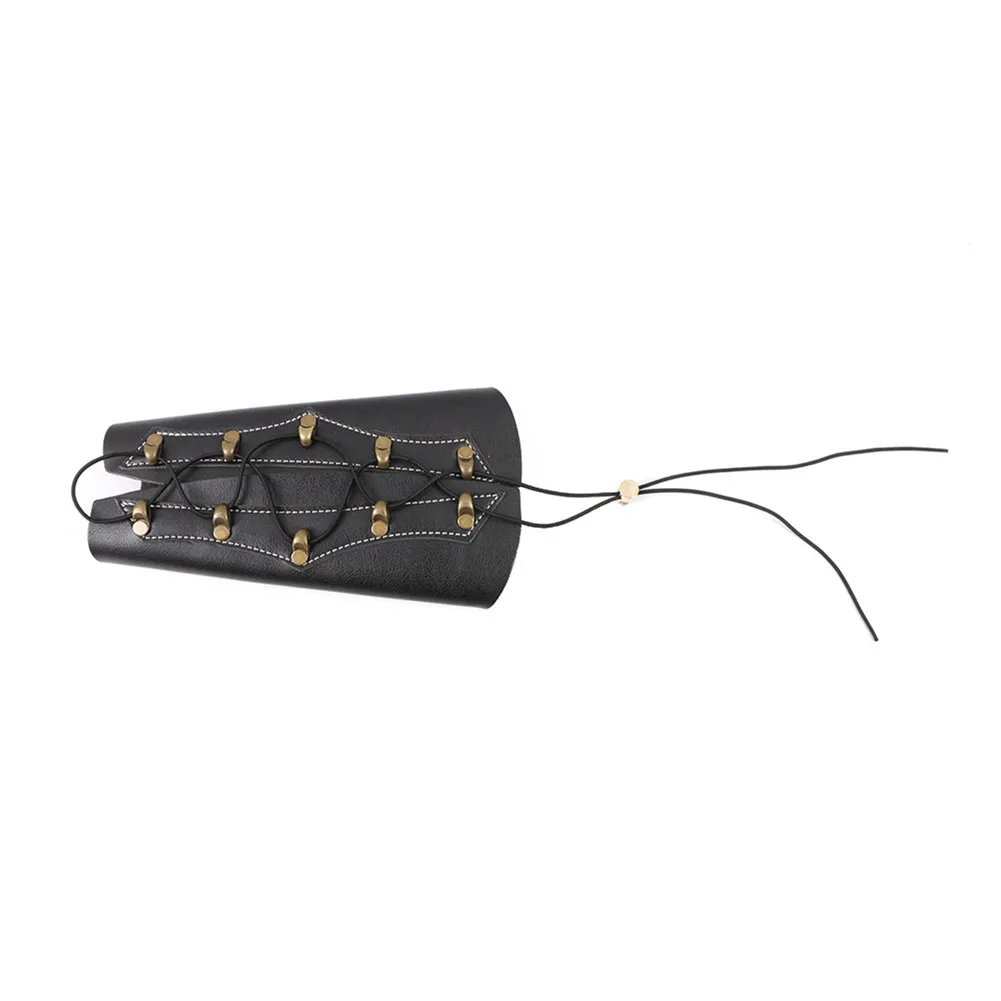 Новая защита на руку для лучника Bracer дышащие из искусственной кожи для Longbow Рекурсивный лук для стрельбы