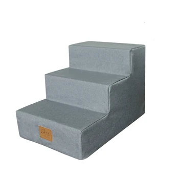 

Pet Staircase Dog Climb Small Staircase Small Cat Dog Step Pet Staircase Step Up Bed Ladder Four-story Dog Climb Ladde