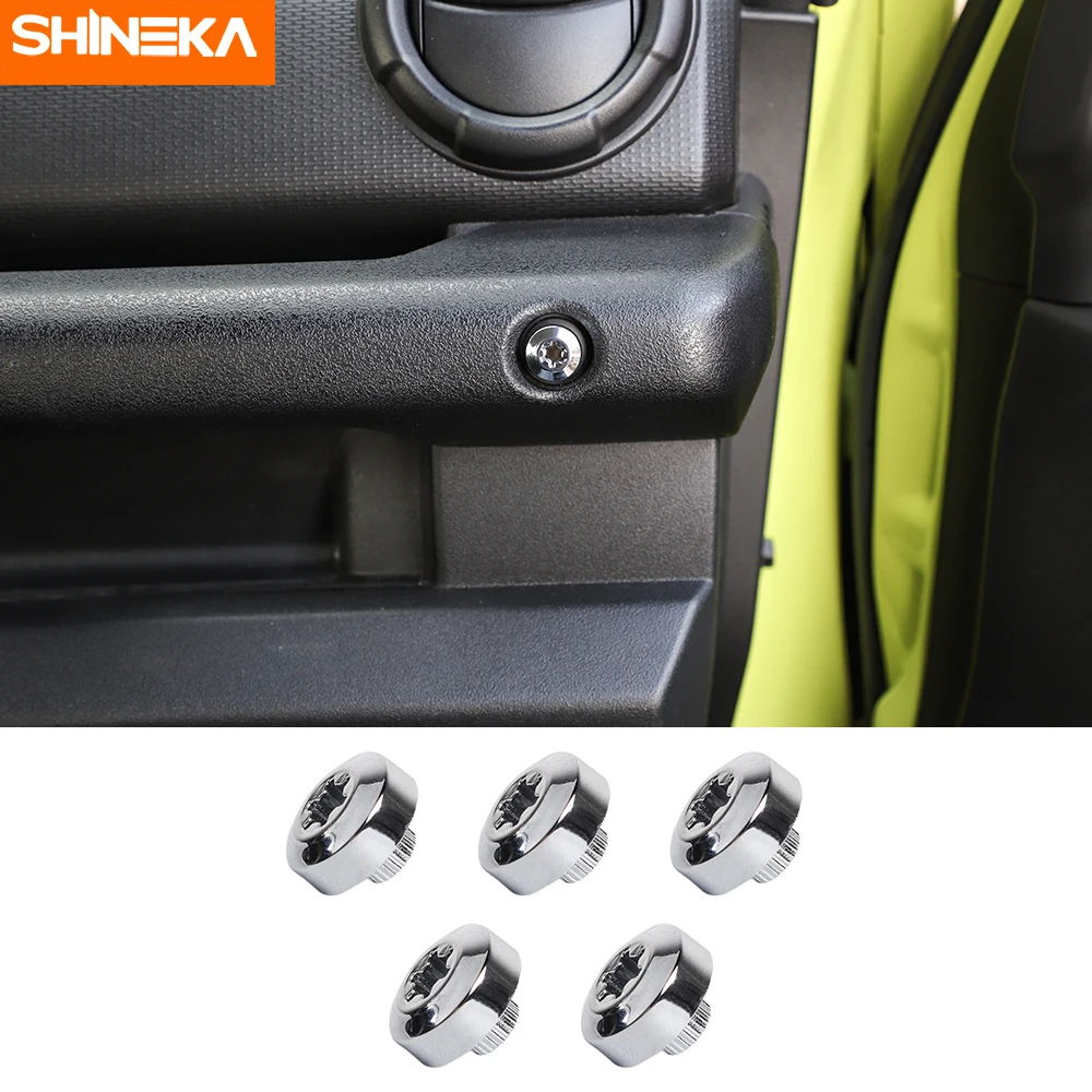 SHINEKA гайки болты для Suzuki Jimny 2019 + Автомобильная Центральная консоль подлокотник
