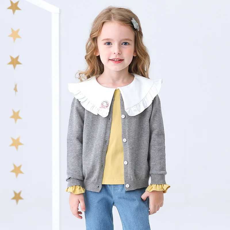 

Children Knitwear Spring Autumn Girls Sweater Cardigan Parent-Child Sweater Jacket Sweater Kids Knitwear Child Casual Clothes