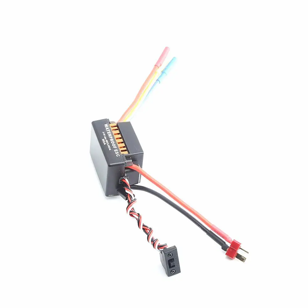 Kuulee Rc водонепроницаемый 3650 3900KV RC бесщеточный двигатель 60A ESC программист для 1/10 RC Автомобиль Грузовик Мотор Комплект