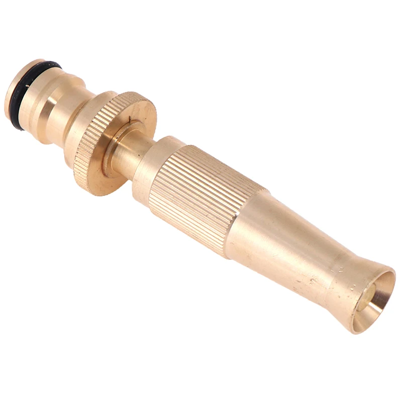 1pc Garden Irrigation Spray Gun Adjustable Brass Sprinkler Car Wash Watering Gun - Цвет: Белый