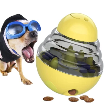 

New Pet Tumbler Leak Food Ball Toy Plastic Puzzle Snack Dispenser For Dogs Cats Slow Feeding Speed Pet Accessories