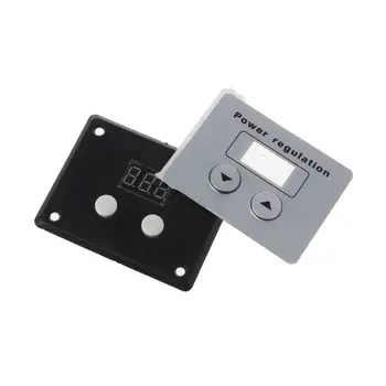 

80A 10000W High Power Digital SCR PWM Motor Speed Controller Voltage Regulator Dimming Control Attemperation Thermoregulation