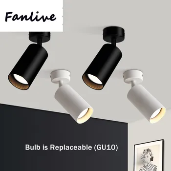 

20pcs Surface Mounted Downlight with 5W GU10 Bulb Replaceable Spot Light Ceiling lamp Living Room Indoor Led lights