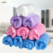 100 шт Пластиковый водонепроницаемый одноразовый чехол для обуви дождливое ковровое покрытие день утолщение Чистящая обувь покрытие цвет overshoes