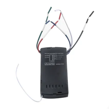 

Ceiling Fan Light Remote Switch Model Speed Control Parts with Cables + Wireless Remote Control