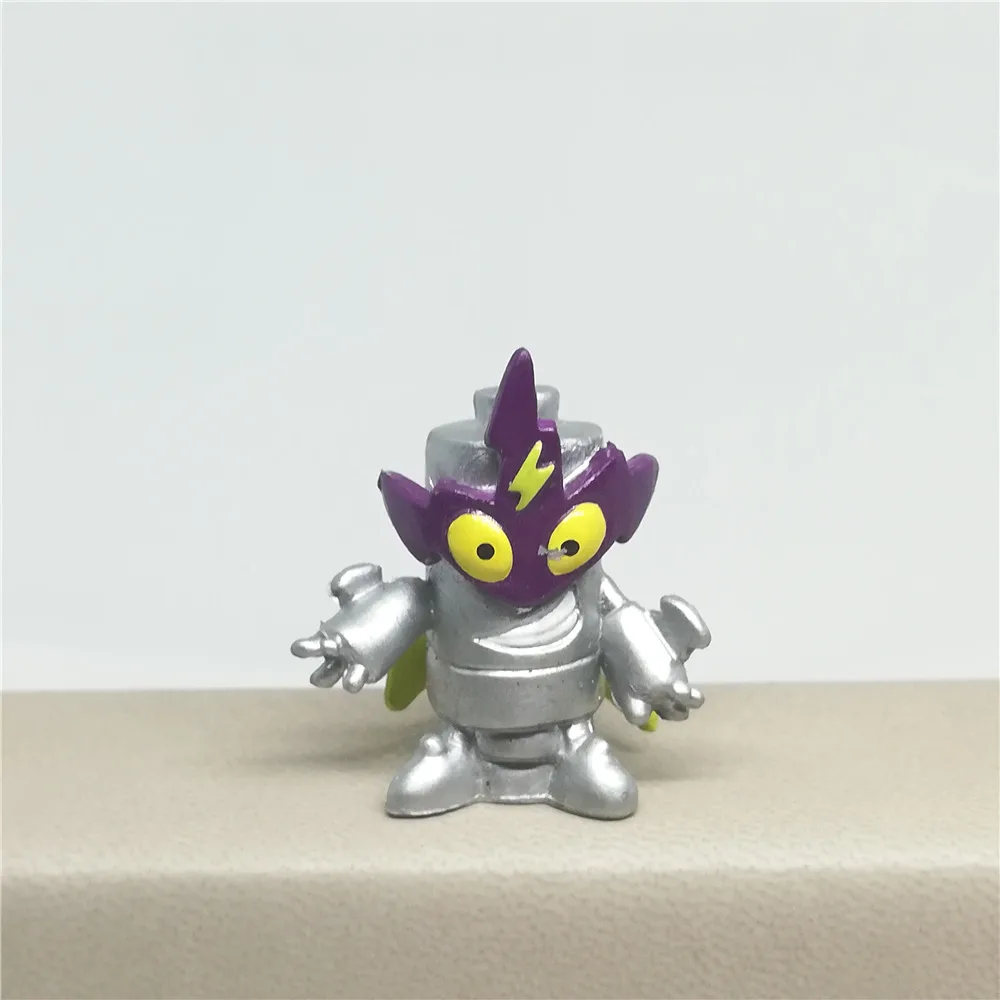 Ultra Rare Superzings 3 Anime Trash Dolls ENIGMA Action Figures Gold Silver Super zings 3cm Rubber Model Garbage Toy Kids Gift