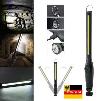 

USB Rechargeable COB Working Light LED Light Torch COB Light Strip Camping Flashlight Inspection Lamp