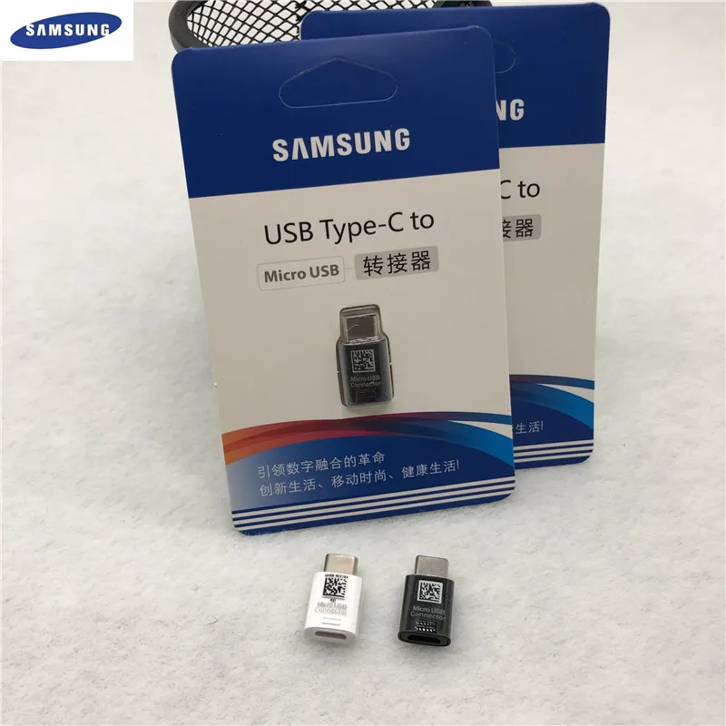 Samsung Micro USB-Type C адаптер конвертер кабель для зарядки для samsung Galaxy S8 S8 плюс S9 S9plus S10 S10PLUS S10E Note 7, 8, 9