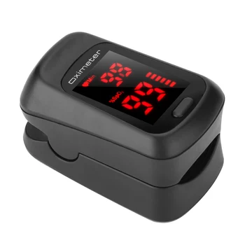 

Portable Finger Oximeter Pulse Oximeter LED Digital Display for Gauging Pulse Rate Blood Oxygen Saturation Home Health Care