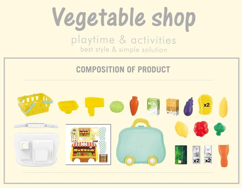 Ролевые игры Дети Красота модные игрушки Моделирование пластик кухня кухонная посуда набор инструментов для макияжа доктор супермаркет чемодан