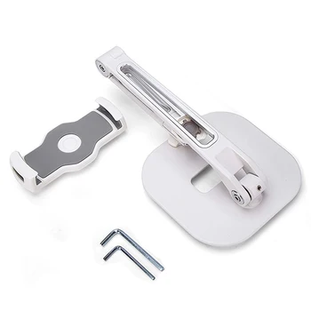 

Fits 4-11" Display Ergonomical Tablet Stand Desk Aluminum 360° Swivel Bedside Office Foldable Long Arm For IPad For IPhone