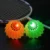 WELKIN 4pcs Dark Night LED Glowing Light Up Strong Nylon Бадминтон Воланы Красочные Осветительные Шары Спорт в Помещении и на открытом Воздухе
