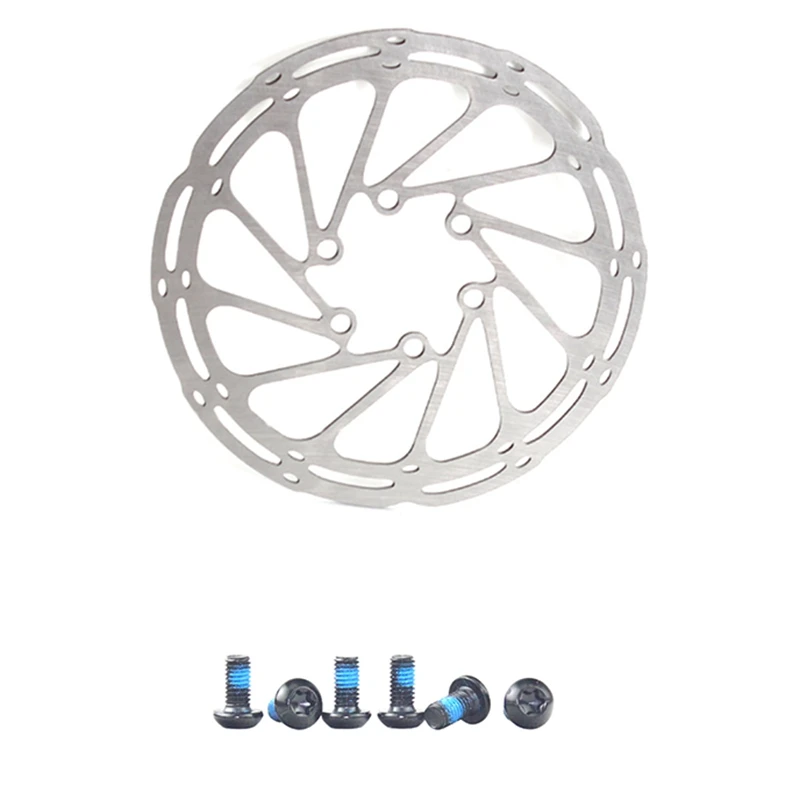 2 шт. дисковый центр линии тормоз горного велосипеда колодки 140 мм шесть ногтей