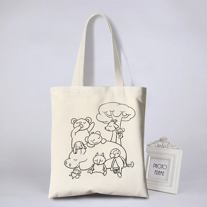 Diy Kids Bag Handles Accept Customized Logo Drawstring Promotion Environment Friendly Cartoon | Дом и сад