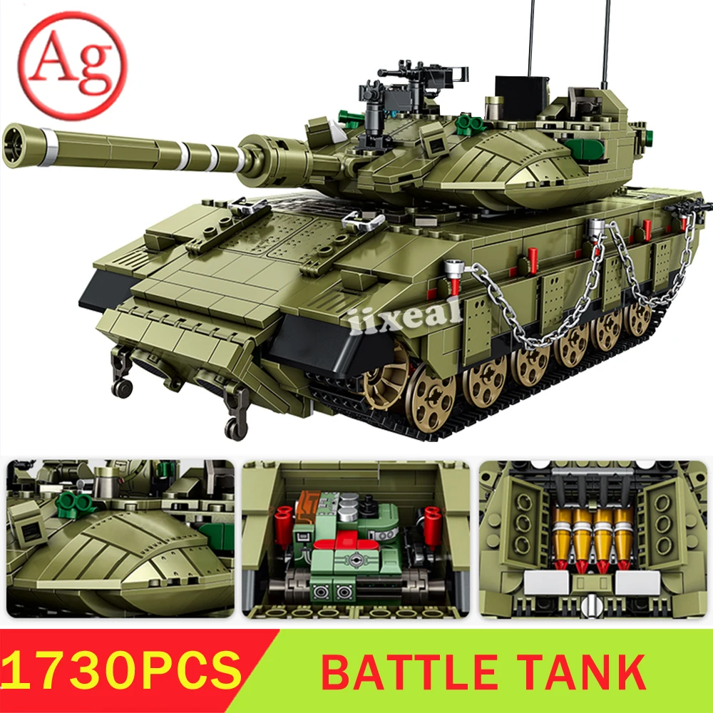 Военный боевой танк конструктор фильм бронированный автомобиль кирпич