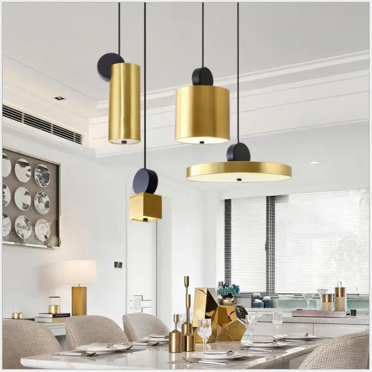 

modern luminaire industrial lamp glass Home Decoration E27 Light Fixture restaurant deco chambre hanging lamp