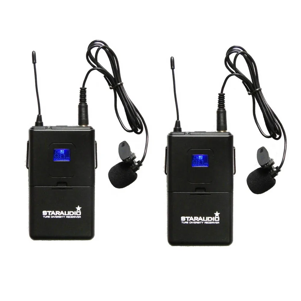 STARAUDIO Pro 4 канала питание микшерный пульт аудио усилитель микшер 2 канала гарнитура UHF беспроводной микрофон системы SMX-4000B