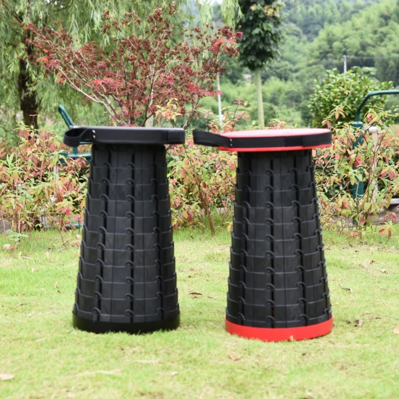 

Portable Outdoor Collapsible Chair BBQ Tourism Retractable Stool Ultralight Foldable Stool Beach Chair Fishing Camping