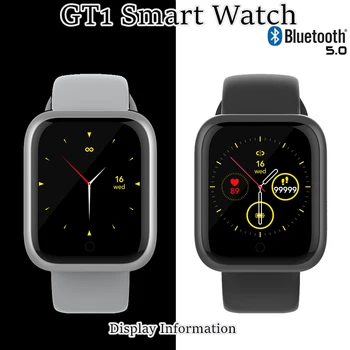 

GT1 Smart Clock Swimming Waterproof Sports Watch Magnetic Charging Android Intelligentwatchs Message Push 60 Days Standby Montre